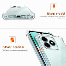 Carica l'immagine nel visualizzatore di Gallery, iVoler Cover per Honor X5C Plus, Custodia Antiurto Anti-Graffio Trasparente per Assorbimento Degli Urti con Paraurti in 