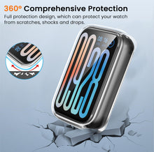 Carica l'immagine nel visualizzatore di Gallery, iVoler 3 Pezzi Clear Cover con Pellicola Protettiva per Xiaomi Smart Band 9 Pro/Xiaomi Mi Band 9 Pro, Copertura Completa