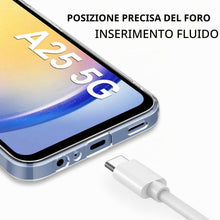 Carica l'immagine nel visualizzatore di Gallery, FLLAO Cover Compatibile con Samsung Galaxy A25 5G con 3 Pellicola Vetro Temperato, Custodia Trasparente Ultra Sottile Si