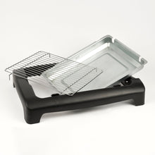 Carica l'immagine nel visualizzatore di Gallery, Girmi BQ12 Barbecue Elettrico, 2000 W, Griglia INOX, 34 x 24,5 cm, Regolazione temperatura, Completamente smontabile, Va