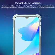 Carica l'immagine nel visualizzatore di Gallery, Vetro Temperato per Oppo A16 / Oppo A16S / Oppo A54S [2 Pezzi] Vetrino Protettivo Pellicola Protezione Schermo