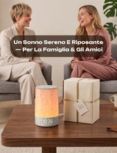 Carica l'immagine nel visualizzatore di Gallery, Sveglia Da Comodino, Sveglia Luminosa, 30 Suoni Rilassanti
