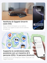 Carica l'immagine nel visualizzatore di Gallery, UGREEN FineTrack Slim Duo 2 Supporto iOS Find My o Android Find Hub 1.9MM