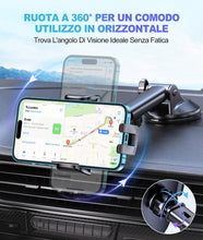 Carica l'immagine nel visualizzatore di Gallery, CIRYCASE Porta Cellulare Auto 360° Ruotabile Cruscotto/Parabrezza