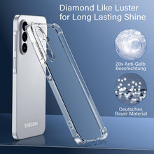 Carica l'immagine nel visualizzatore di Gallery, XINYEXIN Custodia per Realme C71 4G / Realme P3 Lite con 2 Pezzi Pellicole Protettive in Vetro Temperato – Trasparente C