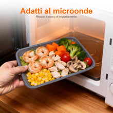 Carica l'immagine nel visualizzatore di Gallery, GRIFEMA Porta Affettati Frigorifero 3 Pezzi Contenitore Alimenti