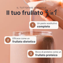 Carica l'immagine nel visualizzatore di Gallery, SHEKO - Frullato sostitutivo di base - 21 frullati per barattolo - Alto contenuto proteico - Gusto naturale - Frullato d
