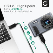 Carica l'immagine nel visualizzatore di Gallery, subtel 1x USB A Cavo dati compatibile con Samsung i100, ST30, SUC-C3