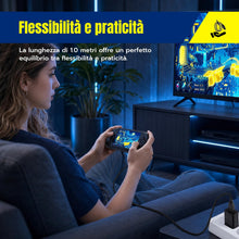 Carica l'immagine nel visualizzatore di Gallery, Cavo Ricarica USB per PSP 1000 2000 3000 E1000, Alimentatore 1m DC 4.0x1.7mm