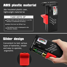 Carica l'immagine nel visualizzatore di Gallery, Tester Batteria Universale,Tester per batteria