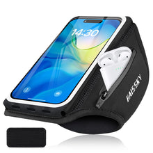 Carica l'immagine nel visualizzatore di Gallery, Fascia da Braccio con Tasca Auricolari per Smartphone fino a 6,9"
