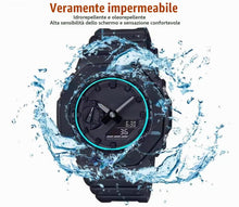 Carica l'immagine nel visualizzatore di Gallery, 2 Pack | Pellicola Protettiva Vetro Temperato Antigraffio compatibile con Casio G-Shock GA-2100 / GA-B2100