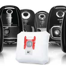 Carica l'immagine nel visualizzatore di Gallery, Bosch BBZ41FGALL, Quattro Sacchetti Powerprotect Per Aspirapolvere, Bianco