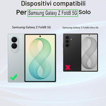 Carica l'immagine nel visualizzatore di Gallery, Ibywind Vetro Temperato per Samsung Galaxy Z Fold8 5G,2 Pezzi Durezza 9H PellicolaProtettiva con Protezione Fotocamera,F