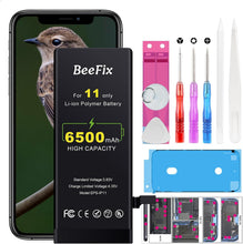 Carica l'immagine nel visualizzatore di Gallery, Batteria 6500mAh per iPhone 11: compatibile con A2111 A2221 A2223