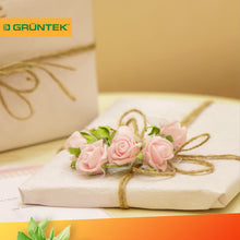 Carica l'immagine nel visualizzatore di Gallery, GRÜNTEK Corda Tiragraffi per Gatti 6mm - Spago per Decorazioni, Orto, Giardinaggio 60 Metri | Corda Sisal in Juta 100% N