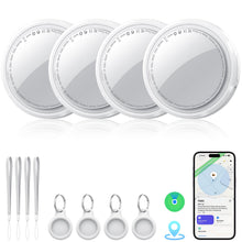 Carica l'immagine nel visualizzatore di Gallery, Air Tracker Tag 4 pezzi Bianco Compatibile con Apple Dov'è (solo iOS)