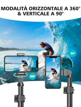 Carica l'immagine nel visualizzatore di Gallery, CIRYCASE 142cm Treppiede Smartphone Estensibile All-In-1 Bastone Selfie