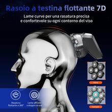 Carica l'immagine nel visualizzatore di Gallery, kensen Rasoio Elettrico Testa Calva Uomo 7D Rasoio Testa Calva