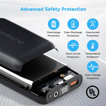 Carica l'immagine nel visualizzatore di Gallery, Dr.Prepare Power Bank 16000 mAh 7,4 V per Gilet Riscaldato, Batteria per Gilet Riscaldato con Type-C In &amp; Out, 3 Porte d