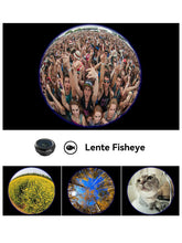 Carica l'immagine nel visualizzatore di Gallery, APEXEL 18x Lente per Telescopio, Obiettivo Grandangolare da 0,63x e Obiettivo Macro 15x, Fisheye da 198 °, Treppiede Fle