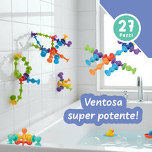 Carica l'immagine nel visualizzatore di Gallery, Science4you Giochi Ventosa per Bambini - Set da 27 Pezzi di Giocattoli da Bagno in Silicone con Ventose, Giocattoli Anti
