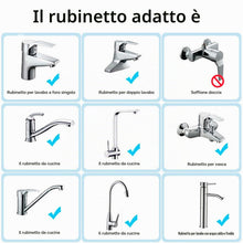 Carica l'immagine nel visualizzatore di Gallery, Aeratori per rubinetto in confezione da 3 pezzi di ricambio da 24 mm, aeratore filettato con beccuccio maschio in ottone