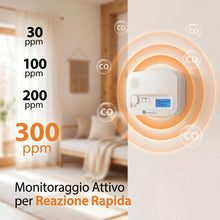 Carica l'immagine nel visualizzatore di Gallery, Smartwares Rilevatore CO, Sensore 10 Anni, Batterie Sostituibili 3 Anni
