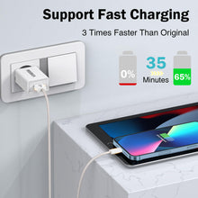 Carica l'immagine nel visualizzatore di Gallery, Cavo iPhone [2Pezzi/1M] Certificato MFi Cavo Lightning per iPhone 14 13 12