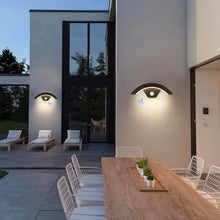 Carica l'immagine nel visualizzatore di Gallery, Lampada da Esterno a Led Moderne, Applique da Parete Esterno 24W 2650LM, Sensore di Movimento IP65, Lampada da Esterni a