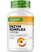 Carica l'immagine nel visualizzatore di Gallery, vit4ever Enzimi Digestivi - 180 Capsule gastroresistenti con 16 Enzimi