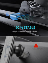 Carica l'immagine nel visualizzatore di Gallery, LISEN Porta Cellulare Auto Magnetico, 6 Calamita Supporto Magnetico Cellulare Auto, 3 Piastre Metalliche Portacellulare,