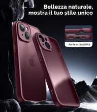 Carica l'immagine nel visualizzatore di Gallery, FLLAO Cover iPhone 15 con Vetro Temperato - Borgogna