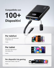Carica l'immagine nel visualizzatore di Gallery, INIU 45W Power Bank, Mini 10000mAh Il Più Leggero Ricarica Rapida Portatile