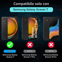 Carica l'immagine nel visualizzatore di Gallery, iVoler 3 Pezzi Vetro Temperato per Samsung Galaxy Xcover 7 / Samsung Galaxy Xcover7, Pellicola Protettiva con Cornice di