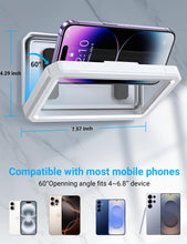 Carica l'immagine nel visualizzatore di Gallery, Coolpow Supporto per Telefono da Doccia,Impermeabile Custodia,Ultra-Stabile Porta Telefono Doccia,Anti-appannamento Port