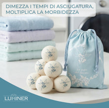 Carica l'immagine nel visualizzatore di Gallery, LUMINER Palline per Asciugatrice di Lana Antipiega (6 Pezzi)