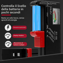 Carica l'immagine nel visualizzatore di Gallery, Tester Batteria Universale,Tester per batteria