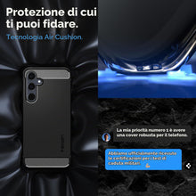 Carica l'immagine nel visualizzatore di Gallery, Spigen Cover Rugged Armor per Samsung Galaxy A55 5G