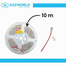 Carica l'immagine nel visualizzatore di Gallery, 1 Kit Striscia LED 24V 10m, 16W/m, 182 SMD/m, 3000K Bianco Caldo