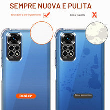Carica l'immagine nel visualizzatore di Gallery, iVoler Cover per Xiaomi Redmi Note 11 4G / Xiaomi Redmi Note 11S 4G, Antiurto Custodia con Paraurti in TPU Morbido e 3 P