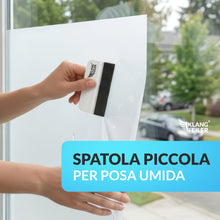 Carica l'immagine nel visualizzatore di Gallery, Klangfeiler® Spatola per pellicole adesive – Con taglierino e 5 lame