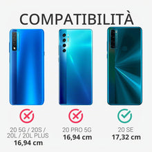 Carica l'immagine nel visualizzatore di Gallery, kwmobile Custodia Compatibile con TCL 20 SE Cover - Back Case per Smartphone in Silicone TPU - Protezione Gommata - nero