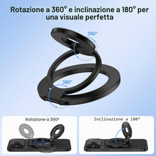 Carica l'immagine nel visualizzatore di Gallery, Supporto magnetico ad anello per telefono per MagSafe Ring Stand per iPhone 17 Pro Max 16 Plus 15 14 13 12, cavalletto m