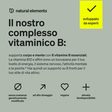 Carica l'immagine nel visualizzatore di Gallery, Complesso Vitaminico B – 240 compresse – con 8 vitamine B essenziali e cofattori – con forme bioattive – vegano, ad alto