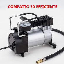 Carica l'immagine nel visualizzatore di Gallery, KATSU Compressore portatile auto pompa 12V DC 14A 150PSI per pneumatici per auto, furgoni, 4x4 + 3 adattatori ugelli + 4