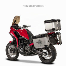 Carica l'immagine nel visualizzatore di Gallery, 2 Pezzi Adesivo Rosa dei Venti Diverse Dimensioni (25cm 20cm 15cm 10cm) – Adesivi per Camper Auto Moto Fuoristrada Reneg