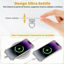 Carica l'immagine nel visualizzatore di Gallery, MoKo Phone Tether Tab 360° in Acciaio Inox, Set da 6