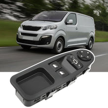 Carica l'immagine nel visualizzatore di Gallery, KAOLALI 6554.ZJ Pulsante Alzacristalli 13 pin compatibile con Citroen Jumpy Dispatch，compatibile con Peugeot Expert Mast