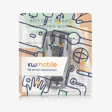 Carica l'immagine nel visualizzatore di Gallery, kwmobile Custodia Compatibile con Audi Smart Key 3 Tasti (Keyless Go) - Cover Chiavi Auto Protezione Copri Telecomando -
